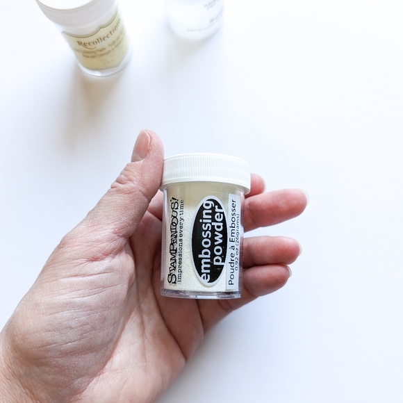 SET Embossing Heat Tool with Embossing Powders - Picture 9 of 11